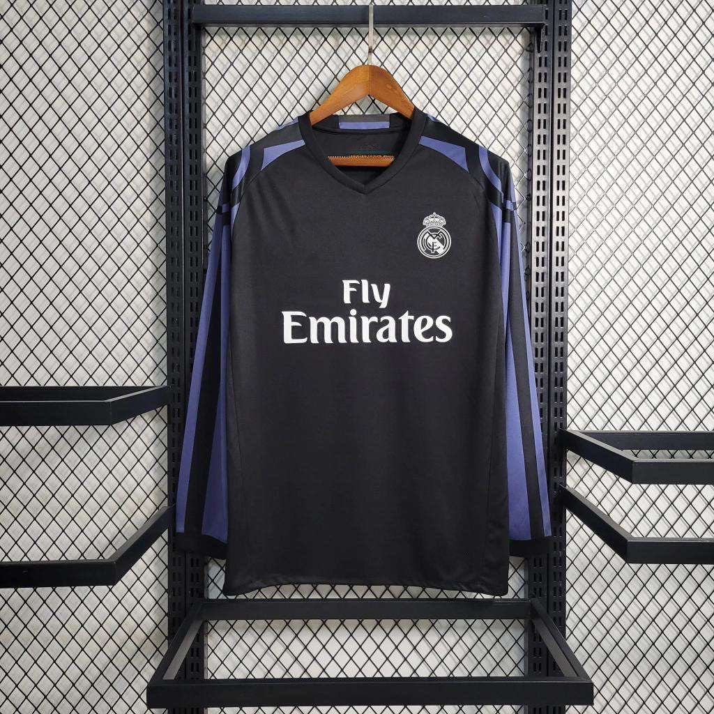 Retro Real Madrid Långärmad