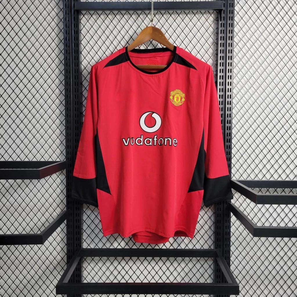 Retro Manchester United Långärmad