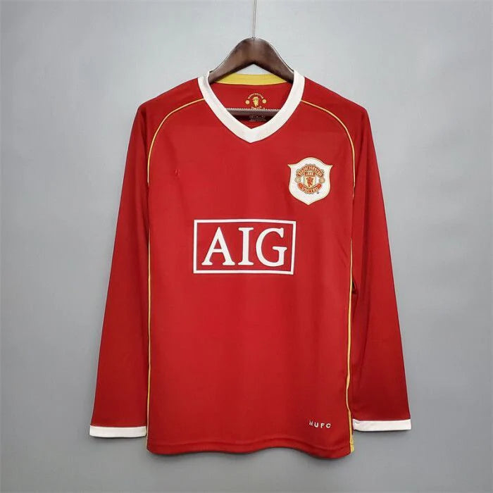 Retro Manchester United Långärmad