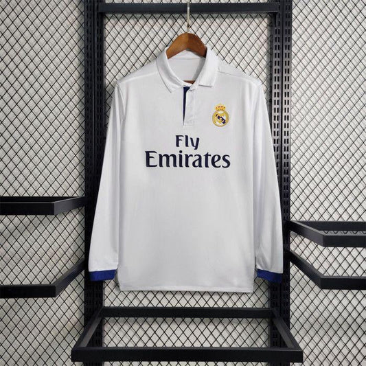 Retro Real Madrid Långärmad