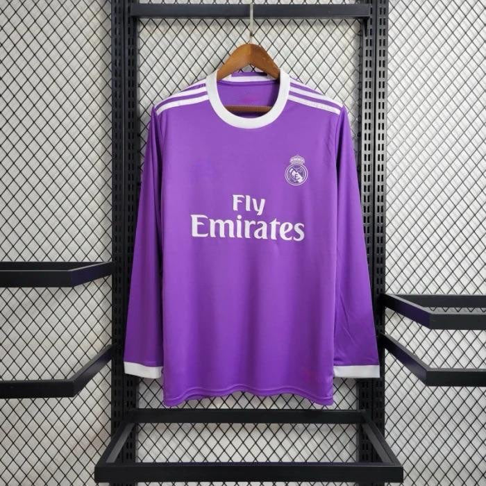 Retro Real Madrid Långärmad