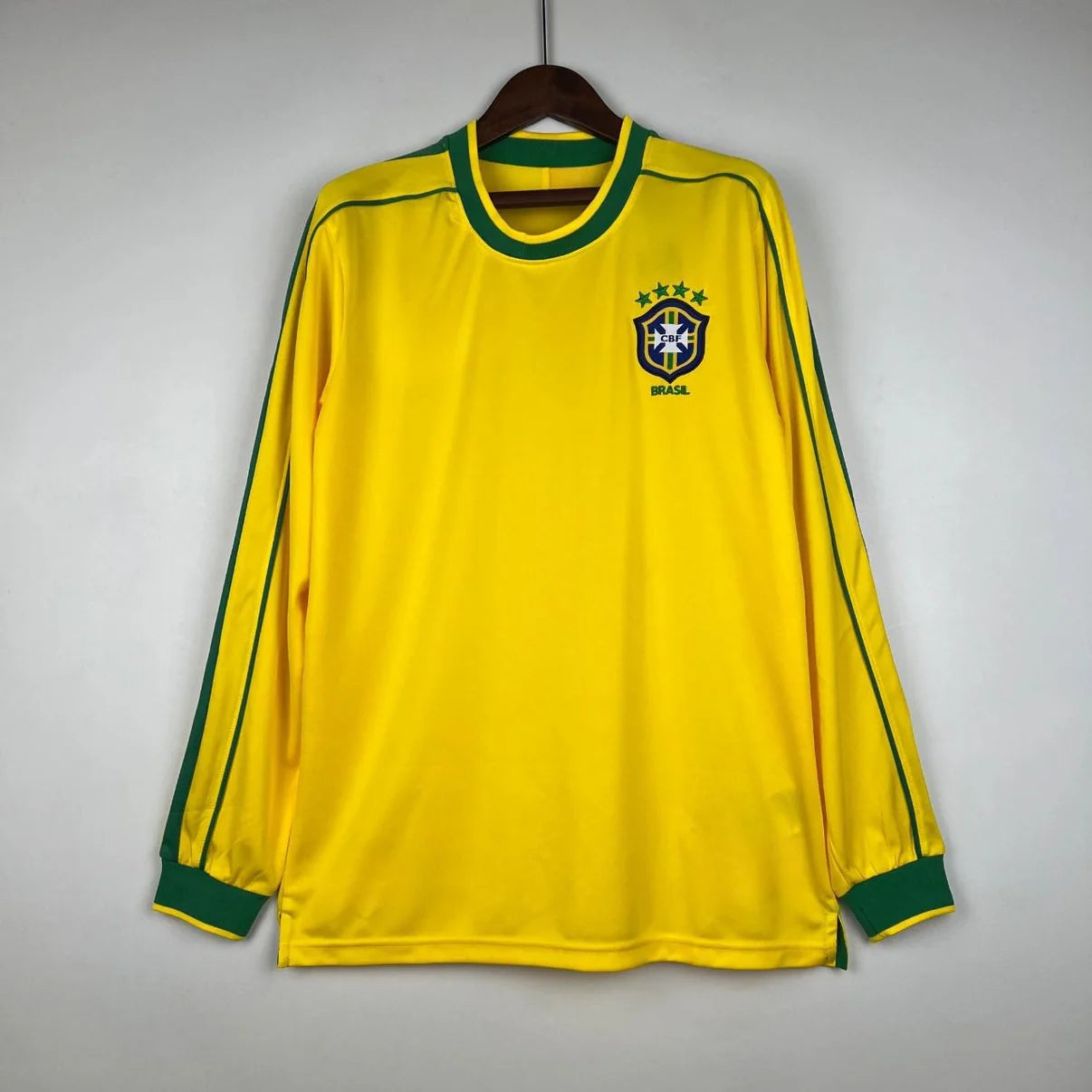Retro Brasilien Långärmad