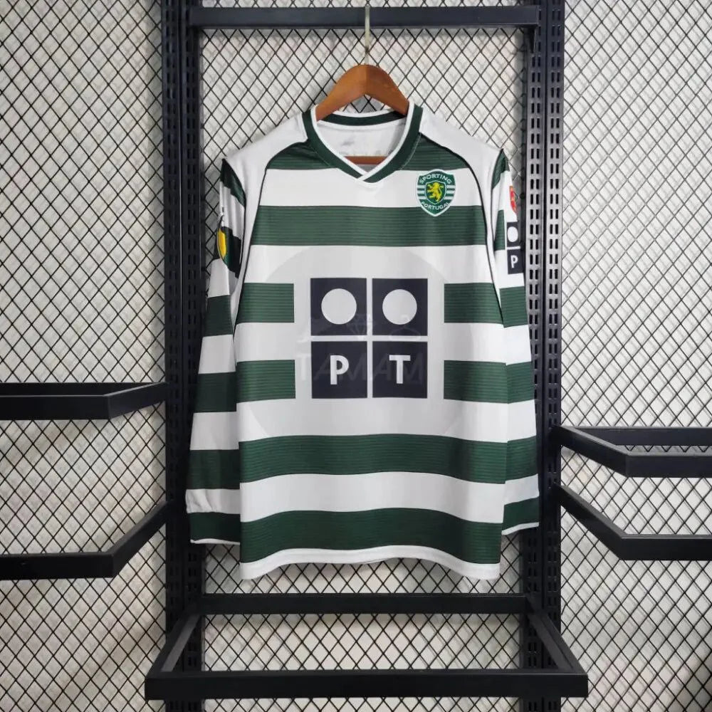 Retro Sporting Lissabon Långärmad