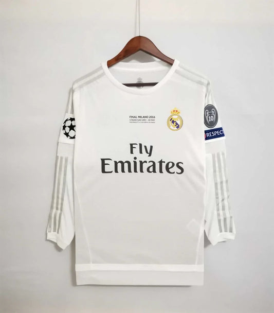 Retro Real Madrid Långärmad