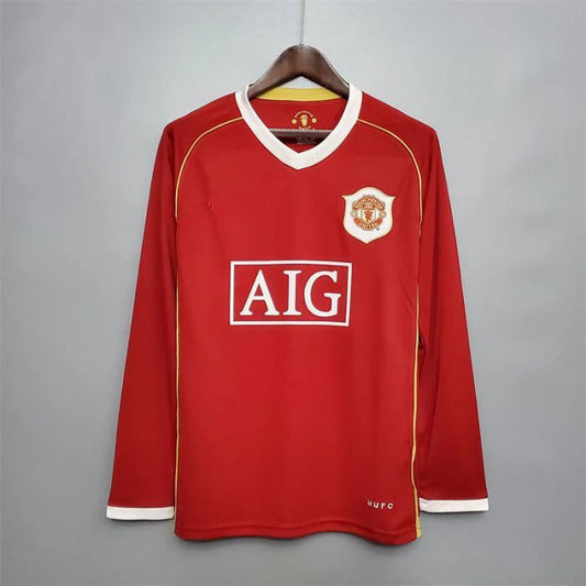 Retro Manchester United Långärmad