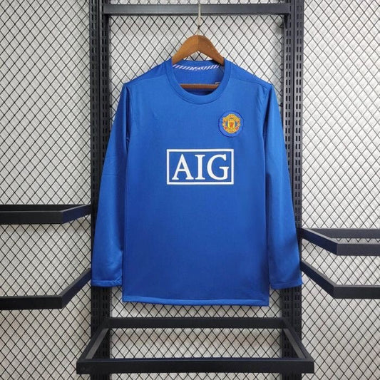 Retro Manchester United Långärmad