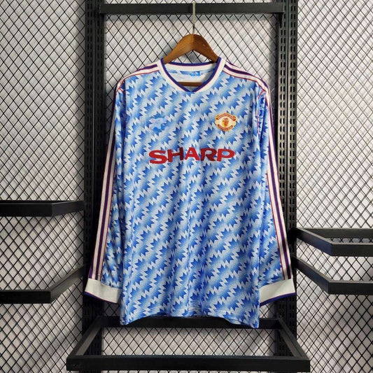 Retro Manchester United Långärmad